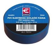 PremiumCord Izolační páska PVC 15/10 modrá foto