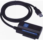 PremiumCord USB 3.0 - SATA3 adaptér s kabelem pro 2,5”/3,5”HDD foto