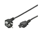 PremiumCord Kabel síťový 230V k notebooku 3m, trojlístek ”Mickey Mouse” foto