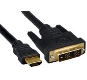PremiumCord Kabel HDMI A - DVI-D M/M 1m foto