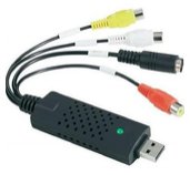 PremiumCord USB 2.0 Video/audio grabber pro zachytávání záznamu,30fps, vč. software foto