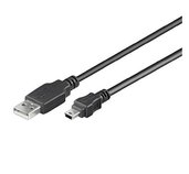 PremiumCord Kabel USB 2.0, A-B mini, 5pinů, 2m foto