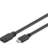 PremiumCord Prodlužovací kabel USB 3.1 konektor C/male - C/female, černý, 2m foto