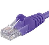 PremiumCord Patch kabel UTP RJ45-RJ45 CAT6 0.5m fialová foto