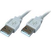PremiumCord USB 2.0 A-A M/M 0,5m propojovací kabel foto