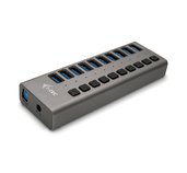 i-tec USB 3.0 Charging HUB 10 port + Power Adapter 48W foto