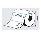 Premium Matte Label -Die Cut102mm x76mm,440 labels foto