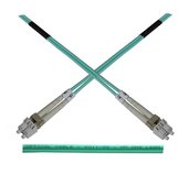 Optický patch kabel duplex LC-LC 50/125 MM 10m OM4 foto