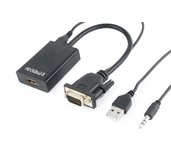GEMBIRD Redukce VGA - HDMI, 0,15m, M/F foto