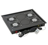 Vent.j. horní(spodní) 4x ventilátor 220V/60W Černá foto