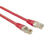 Patch kabel CAT5E UTP PVC 5m červené foto