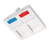Modul French style Solarix 45x45mm pro 2 keystony foto