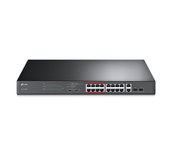 TP-Link TL-SL1218MP 16xFE POE+ 2xGb 2xSFP 192W Switch foto