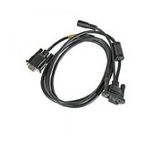 Cable: RS232, black, DB9, 5V, 2.9m (9.5’) straight, External IO foto
