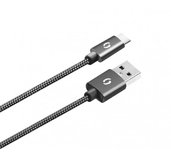 ALIGATOR PREMIUM Datový kabel 2A, USB-C černý foto