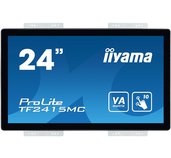 24” iiyama TF2415MC-B2: VA, FullHD, capacitive, 10P, 350cd/m2, VGA, DP, HDMI, černý foto