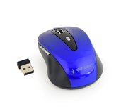 Gembird bezdrátová USB myš, 6 tlačítek, černá foto