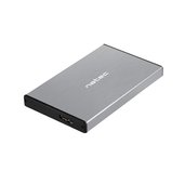 Externí box pro HDD 2,5” USB 3.0 Natec Rhino Go, šedý foto