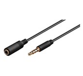 PremiumCord Jack 3.5mm 4 pinový  M/F 2m pro Apple foto