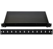 19” Optická vana  12xSC černá aretace plastovým klipem foto