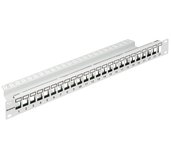 19” patchpanel pro 24 modulu SFA/SFB, neosazený, 1U,RAL 7035 foto