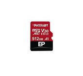 512GB microSDXC Patriot V30 A1, class 10 U3 100/80MB/s + adapter foto
