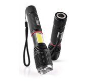 LED svítilna P3111, 5W 230Lm +3W COB + magnet foto