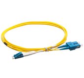 Patchcord FO duplex LC-SC/APC  9/125um SM, 10m foto