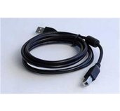 Kabel USB A-B 4,5m 2.0 HQ s ferritovým jádrem foto
