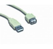 Kabel USB A-A 0,75m 2.0 prodl. foto