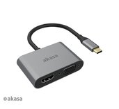 AKASA - adaptér Type-C na HDMI a VGA foto