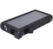 Sandberg přenosný zdroj USB 24000 mAh, Outdoor Solar powerbank, pro chytré telefony, černý foto