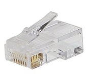 PremiumCord Konektor RJ45 8pinů - na drát, balení 50ks foto