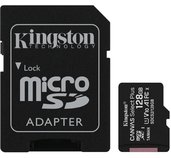128GB microSDXC Kingston Canvas Select Plus  A1 CL10 100MB/s + adapter foto
