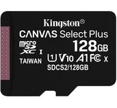 128GB microSDXC Kingston Canvas Select Plus  A1 CL10 100MB/s bez adapteru foto