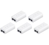 UBNT POE-24-12W-G-WH,GB PoE Injektor,24V/0,5A(12W),5ti pack foto