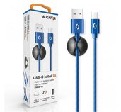 ALIGATOR PREMIUM Datový kabel 2A, USB-C modrá foto