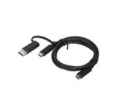 Lenovo hybrid USB-C with USB-A cable foto