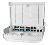 MikroTik CRS318-1Fi-15Fr-2S-OUT, reverse PoE foto