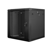 Nástěnný rack 19’ 12U 600X600mm černý foto