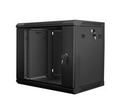 Nástěnný rack 19’’ 9U 600X450mm černý foto