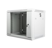 Nástěnný rack 19’’ 9U 600X450mm šedý foto