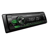 Pioneer autorádio s USB zelené foto