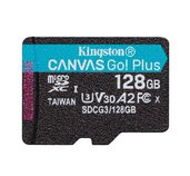 64GB microSDXC Kingston Canvas Go! Plus A2 U3 V30 170MB/s bez adapteru foto