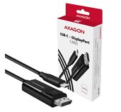 AXAGON RVC-DPC USB-C -> DisplayPort redukce / kabel 1.8m, 4K/60Hz foto