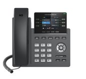 Grandstream GRP2613, 2.8” LCD bar. disp., 3 SIP, Gbit, PoE, 24dig. tl., foto