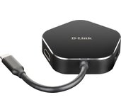 D-Link 4-in-1 USB-C Hub with HDMI and Power Delivery foto