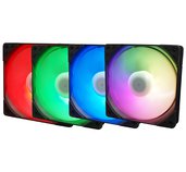SCYTHE KF1225FD12AR-P Kaze Flex 120 mm ARGB PWM Fan, 300-1200RPM foto