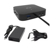 i-tec USB-C HDMI DP Docking Station with Power Delivery 100 W + i-tec Universal Charger 77W foto