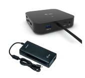 i-tec USB-C HDMI DP Docking Station with Power Delivery 100 W + i-tec Universal Charger 112W foto